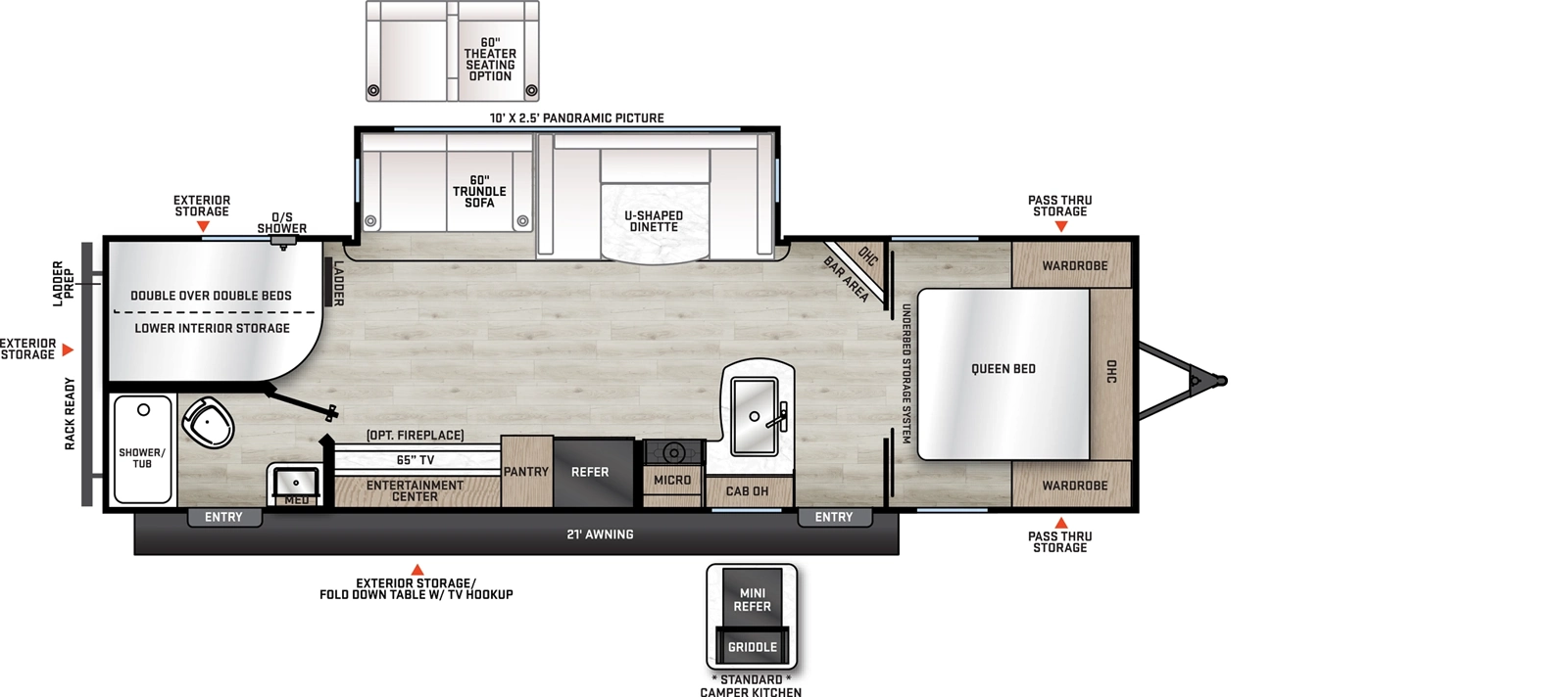 273DBHCK Floorplan Image